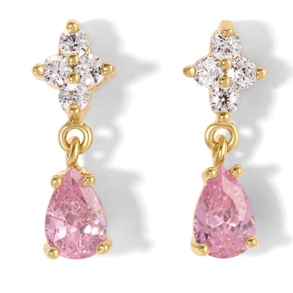 New Vanessa Mooney THE PEONY EARRINGS